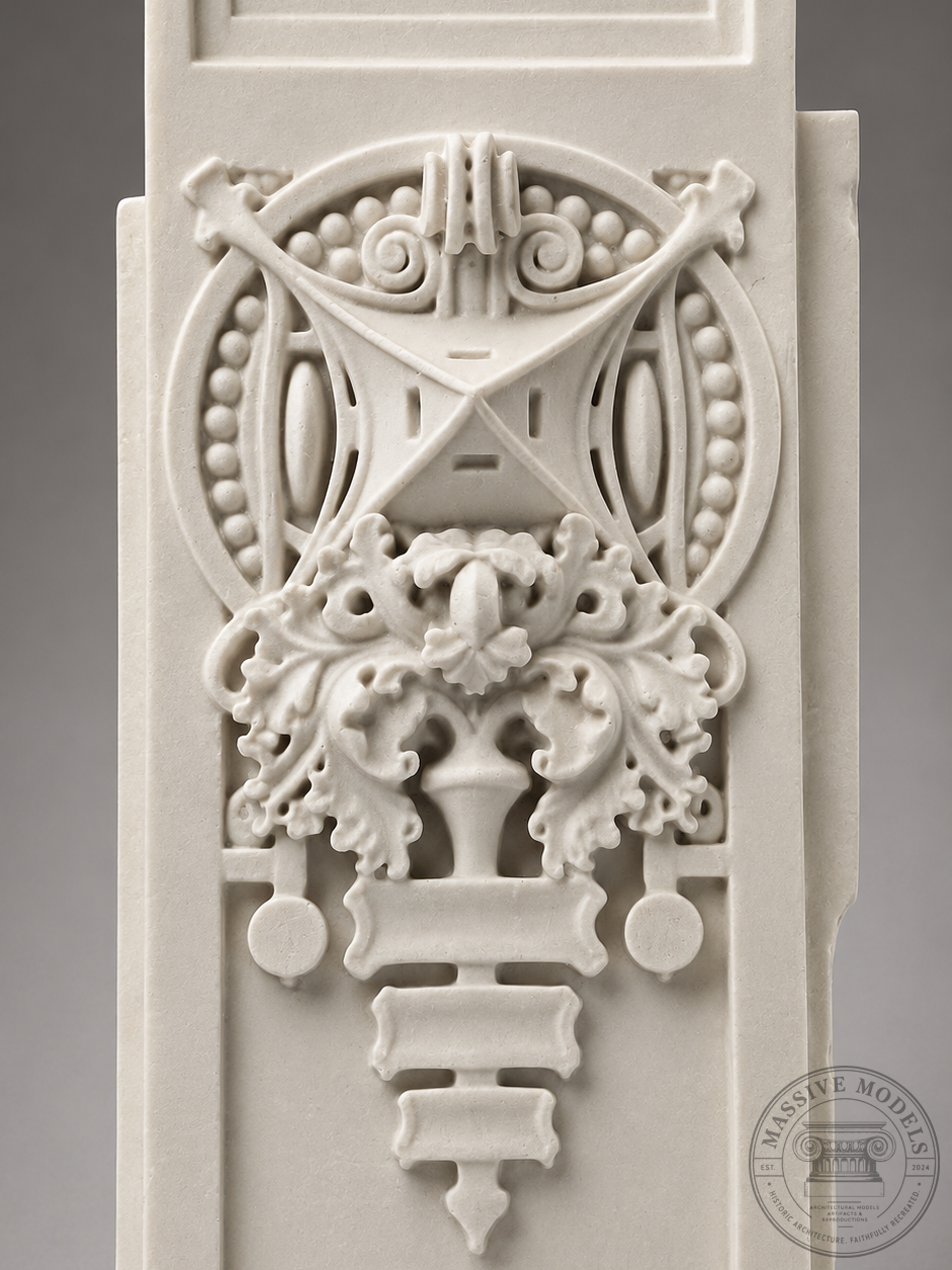 McKinney First National Bank Cartouche, 1915