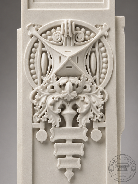 McKinney First National Bank Cartouche, 1915