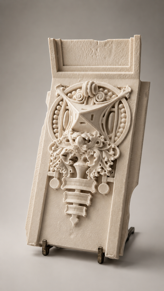 McKinney First National Bank Cartouche, 1915